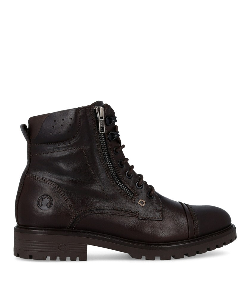 Coronel Tapiocca C306 brown leather ankle boots