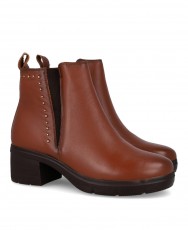 Happy Monk Madrid 006 studded ankle boots