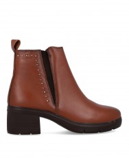 Happy Monk Madrid 006 studded ankle boots