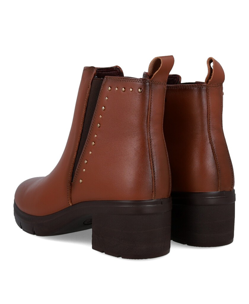 Happy Monk Madrid 006 studded ankle boots