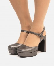 Zapato plateado fiesta Mariamare Roseta 63372 Zapato plateado fiesta Mariamare Roseta 63372