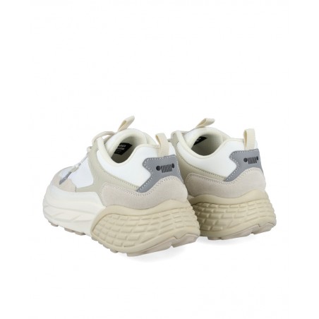 h2Zapatillas deportivas urbanas Jeep Groove Nylon h2 pLas zapatillas deportivas urbanas Jeep Groove Nylon en color blanco y tau