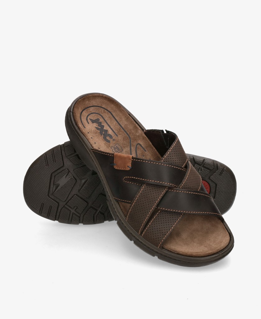 Sandalias de piel de hombre Imac 753260 3474/009