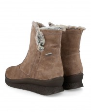 Imac 856699 7152017 fur ankle boots with wedge