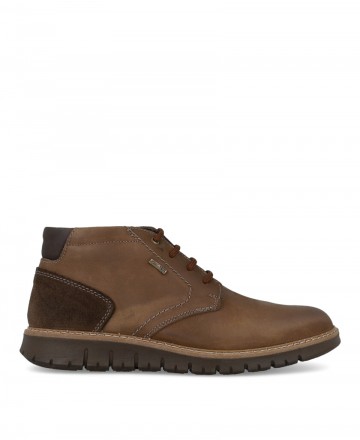 h2Botines de piel informales Imac 85101830056017 h2 pLos botines Imac 85101830056017 para hombre en color taupe son el calzado 
