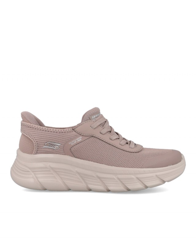 Skechers 117391 Bobs B Flex Hi taupe sneakers