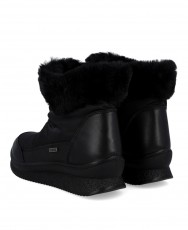 Imac 856678.02355.011 black fur-lined ankle boots