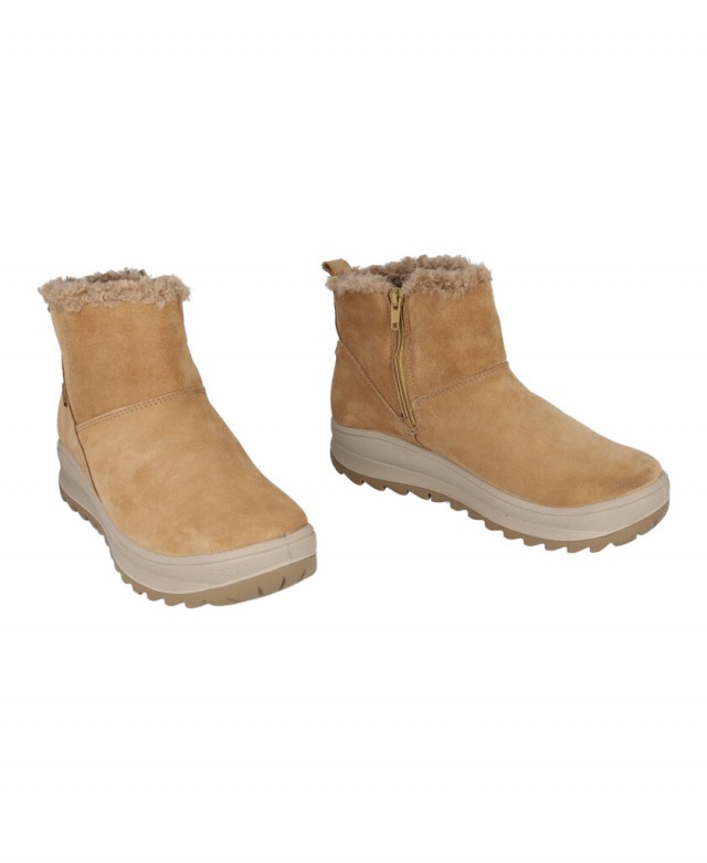 h2Botines con forro de pelo Imac 859009 7181017 h2 pAfronta el frio con estilo y comodidad gracias a los botines de serraje IMA