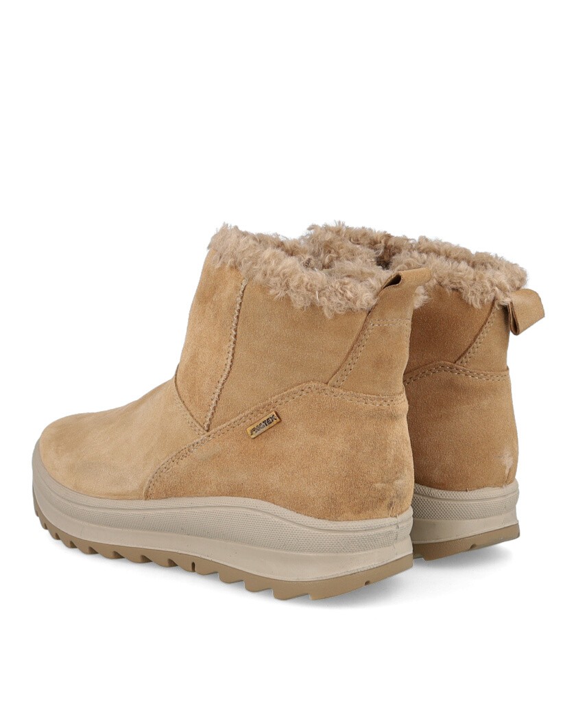 h2Botines con forro de pelo Imac 859009 7181017 h2 pAfronta el frio con estilo y comodidad gracias a los botines de serraje IMA