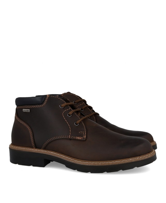 h2Botines de piel marron Imac 8505583474017 h2 pDescubre la combinacion perfecta de robustez y estilo con los botines de piel I