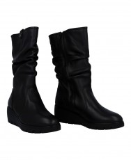 Botas de mujer de piel negra Imac 855510.1400.011 Botas de mujer de piel negra Imac 855510.1400.011