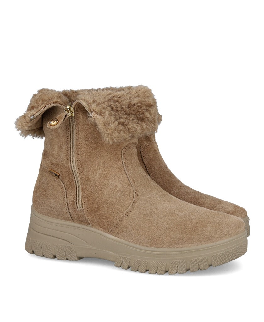 Imac 857037.7176.013 Camel Boots with Warm Lining
