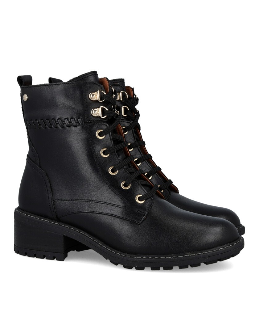 Botines militares negros Pikolinos Medina W0D8672