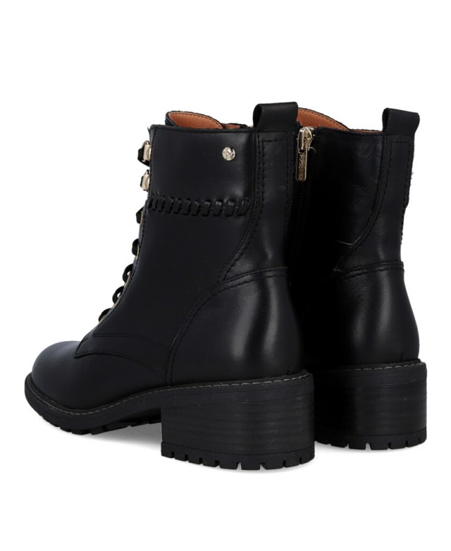 Botines militares negros Pikolinos Medina W0D8672
