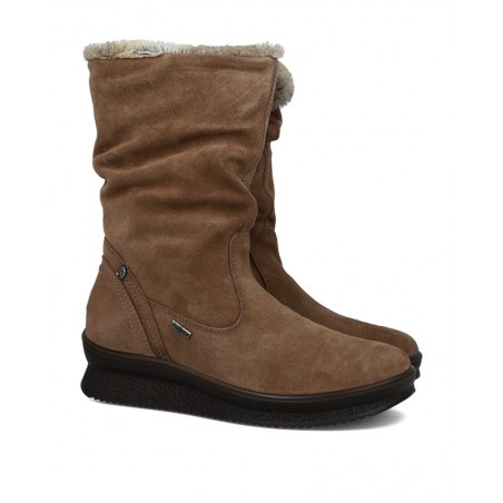 h2Botas marrones con pelo Imac 856709 7152 017 h2 pAfronta el frio con estilo y la maxima comodidad con las botas Imac 856709 7