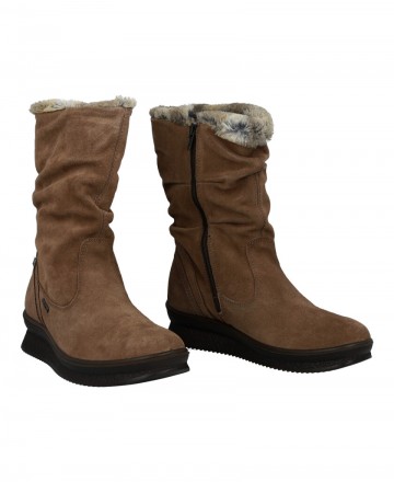 h2Botas marrones con pelo Imac 856709 7152 017 h2 pAfronta el frio con estilo y la maxima comodidad con las botas Imac 856709 7