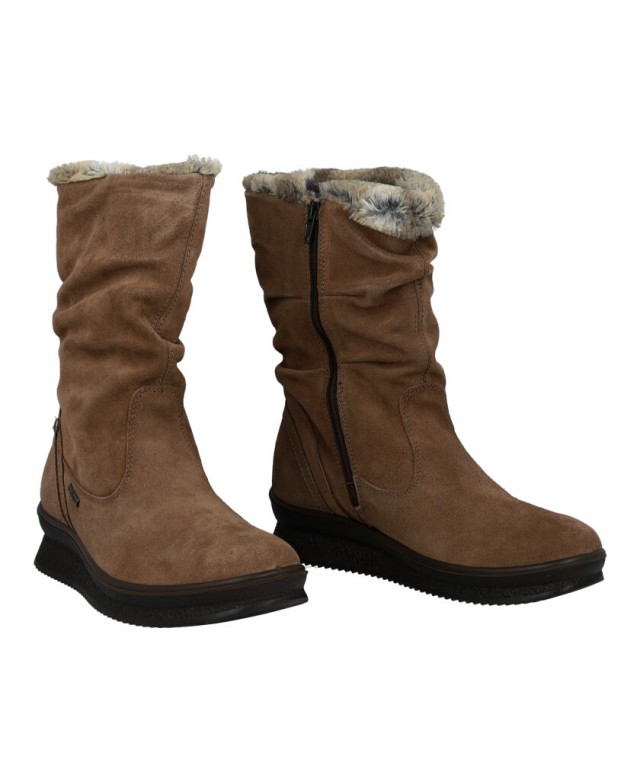 Imac 856709. 7152. 017 Brown Boots with Fur