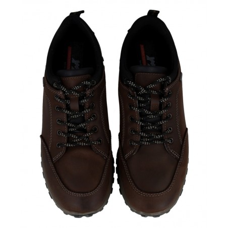 Imac 853078 Leather Shoes with a Toothed Sole