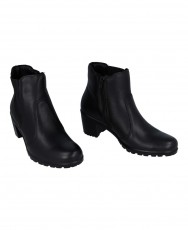 Botín negro con cremallera Imac 855140.1400.011