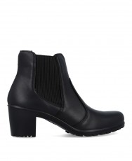 Botín negro con cremallera Imac 855140.1400.011