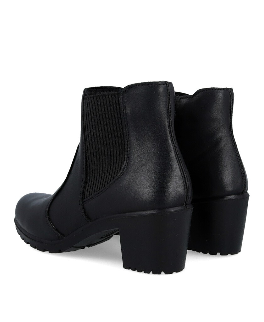 Imac 855140.1400.011 Black Zipper Ankle Boot