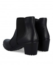 Botín negro con cremallera Imac 855140.1400.011