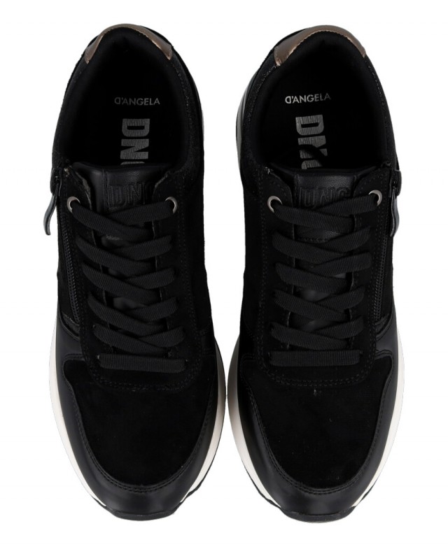 h2Zapatos negros con cuna para mujer Dangela 29067 h2 pIncorpora un toque de estilo a tu look diario con las sneakers Dangela 2 h2Zapatos negros con cuna para mujer Dangela 29067 h2 pIncorpora un toque de estilo a tu look diario con las sneakers Dangela 2