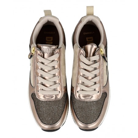 h2Sneakers metalizadas con cuna Dangela 29065 h2 pDeslumbra en cada paso con las sneakers Dangela 29065 la eleccion perfecta pa