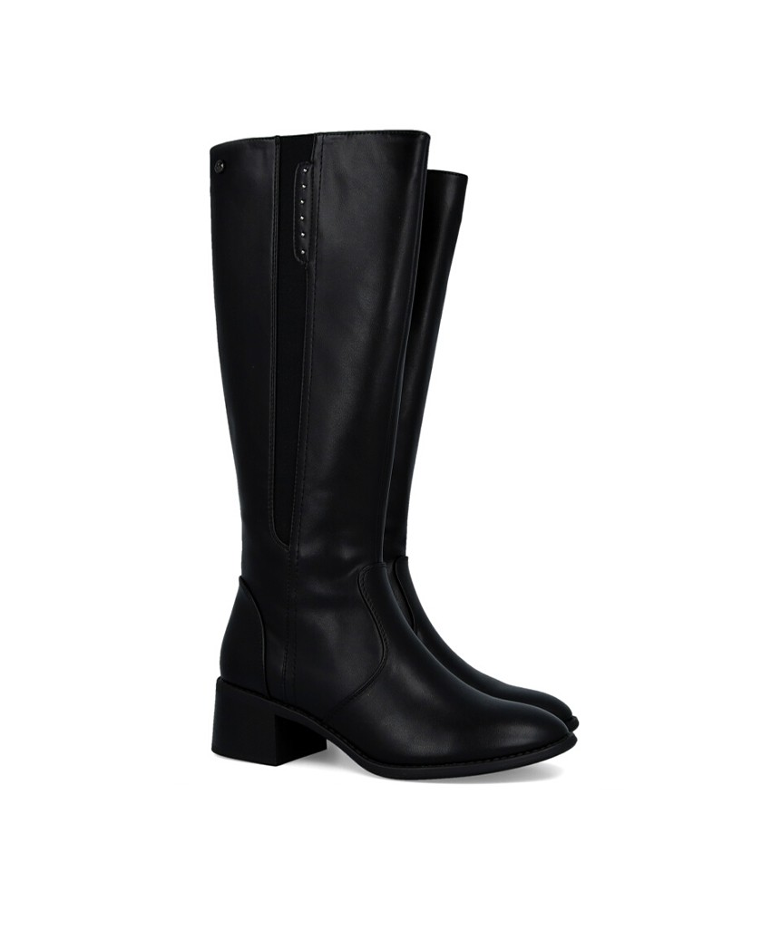 Dangela 29186 Black Mid-Heel Boots