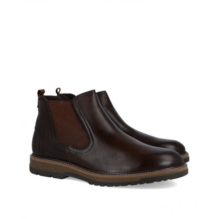 h2Botines marrones hechos de piel Fluchos F2323 h2 pDescubre la combinacion perfecta entre estilo comodidad y durabilidad con l