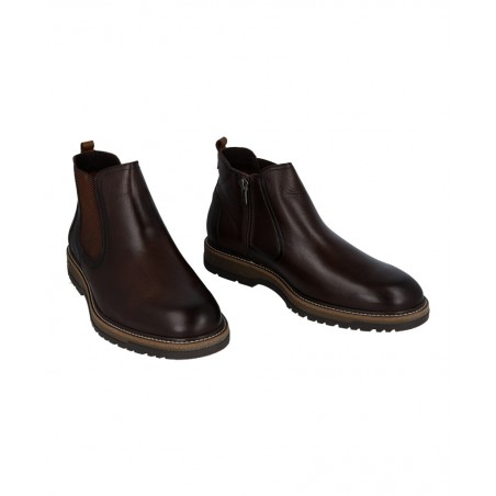 h2Botines marrones hechos de piel Fluchos F2323 h2 pDescubre la combinacion perfecta entre estilo comodidad y durabilidad con l