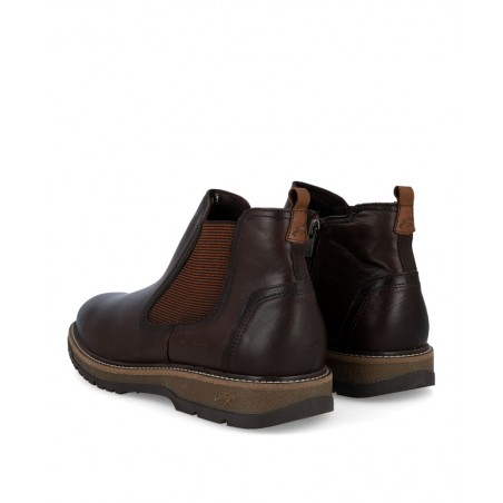 h2Botines marrones hechos de piel Fluchos F2323 h2 pDescubre la combinacion perfecta entre estilo comodidad y durabilidad con l