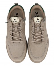 Zapatillas de piel casual Pitas Kume