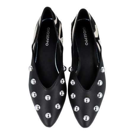 Gioseppo 76113-P Braham ballerina flats with studs