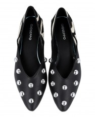 Bailarina piel con tachas Gioseppo Braham 76113-P