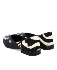 Gioseppo 76113-P Braham ballerina flats with studs