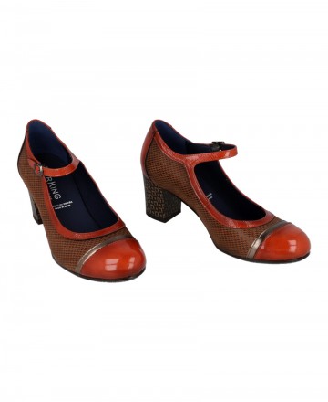 Zapatos de salón con hebilla Dorking Rodin D8669