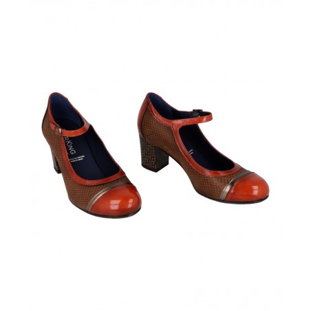 Dorking Rodin D8669 women's buckle pump