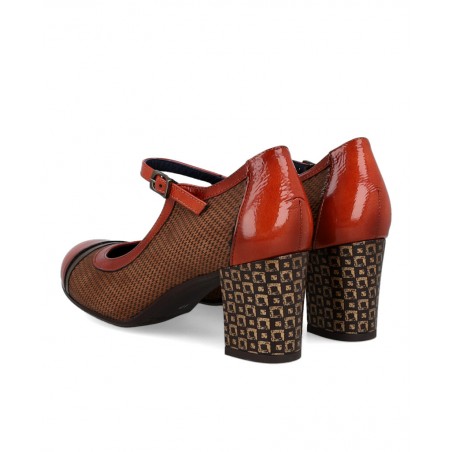 Dorking Rodin D8669 women's buckle pump