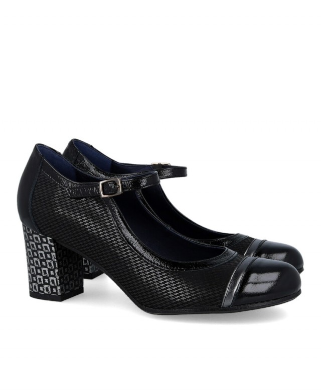 Zapatos de piel vintage Dorking Rodin D8669