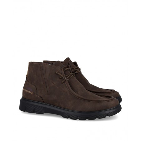 Botines de piel estilo wallabee Lois 64301