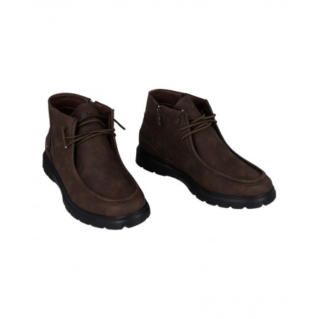 Botines de piel estilo wallabee Lois 64301