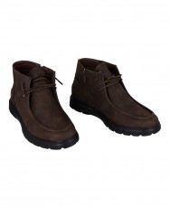 Botines de piel estilo wallabee Lois 64301