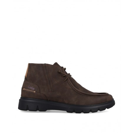 Botines de piel estilo wallabee Lois 64301