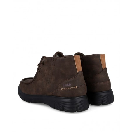 Botines de piel estilo wallabee Lois 64301