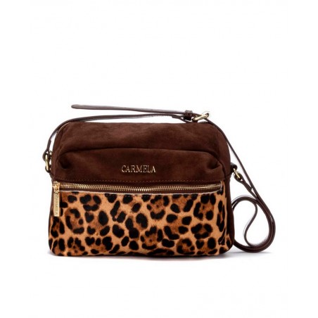 Carmela 186186 small leopard print handbag