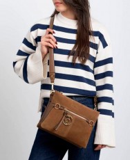 Bolso de piel de serraje Carmela 186174 Bolso de piel de serraje Carmela 186174