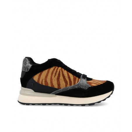 Sneakers negras y taupe Gioseppo Baroda 77007-P