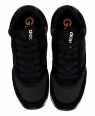 Black Intense-colored Gioseppo Landfall 77024-P Shoes