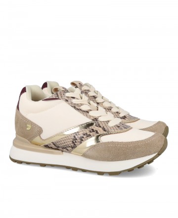 Sneakers de color taupe Gioseppo Hemlock 76490-P